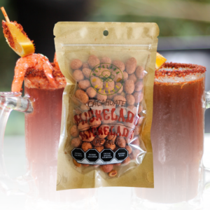 cacahuates con sabor a michelada